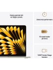 Apple MacBook Air M4 16GB 256GB SSD macOS 13" Taşınabilir Bilgisayar Yıldız Işığı MW0Y3TU/A